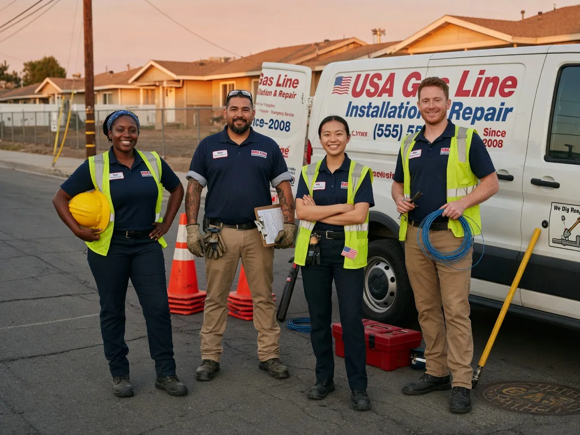 Gas Line Installation company in Langtry, TX